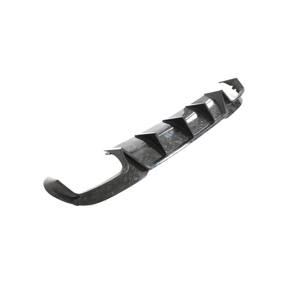 Дифузор заднього бампера V1 (для E63 AMG 2013-2016, Карбон) для Mercedes E-сlass W212 рр