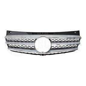Решетка радиатора Mersedes Benz Vito W639 10-13 (Хром/Серебро), AutoTechteile, 150 8822, 6398800083