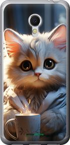 Чохол на Meizu MX6 Білий кіт "5646t-259-2448"