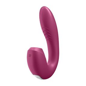 Вакуумний смарт вібратор Satisfyer Sunray, Червоний