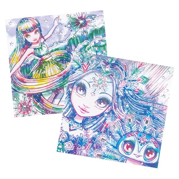 Набор для творчества с алмазной мозаикой Морозное сияние Nebulous Stars 11126 с аппликатором-ручкой | Зображення 5