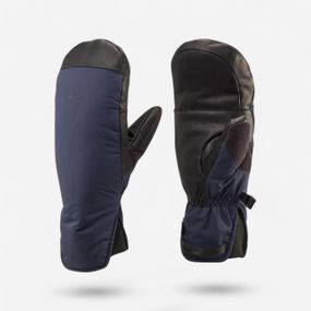 Рукавиці лижні 500 для дорослих темно-сині - XL