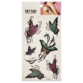 Временная татуировка "Бабочки Tattoo" 1020-HM343