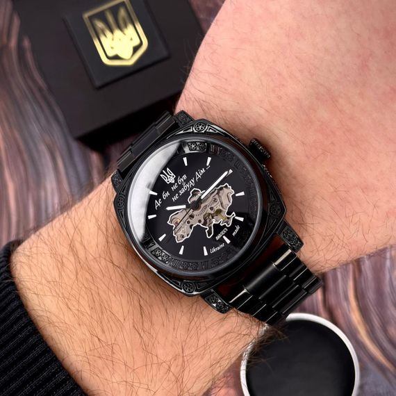 Чоловічий годинник Awarder 021 Де би не був All Black Steel | Зображення 3
