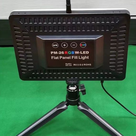 Комплект LED RGB света для фотосъемки 14" с регулируемой яркостью и цвета USB с пультом | Зображення 3