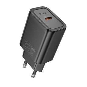 СЗУ HOCO N62 110-240V,PD30W,USB-C,Black,Box