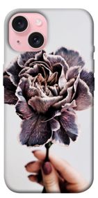 Чохол з картинкою Гвоздика для Apple iPhone 15 (6.1")