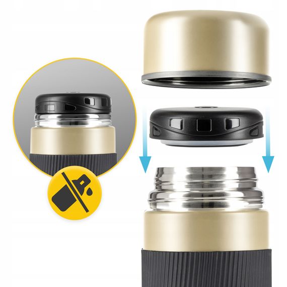 Термос для їжі Mountain Goat 1 л Gold (P-5907739315816) | Зображення 4