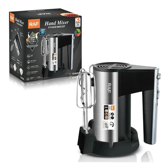 Міксер ручний на підставці 5 швидкостей XPRO R-6629A 800W (41025-R-6629А_460)