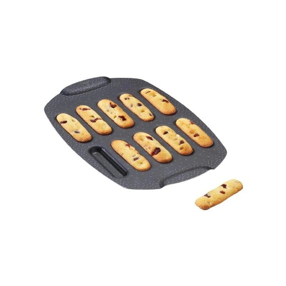Форма для випікання Tefal PerfectBake, 10 форм, прямокутний 21х29см, алюміній, коричневий (J5734302) | Зображення 3