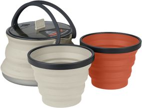 Набір посуду Sea To Summit X-Set 11 (1чайник + 2стакана) к:sand