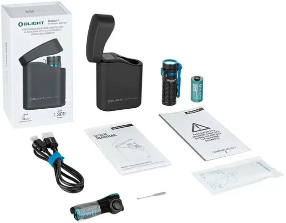 Ліхтар Olight Baton 4 Premium Black | Зображення 9