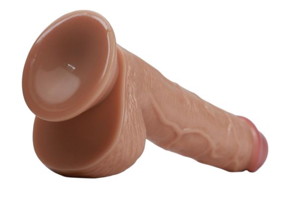 Фаллоимитатор с мошонкой на присоске OYO YQM-028 (длина 21 см, диаметр 3.5 см) Sex Aura | Зображення 7