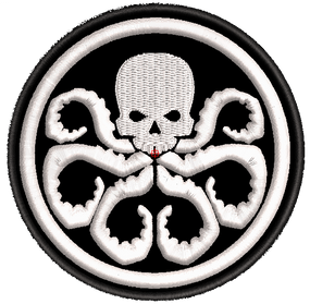 Шеврон Гидра (белый)