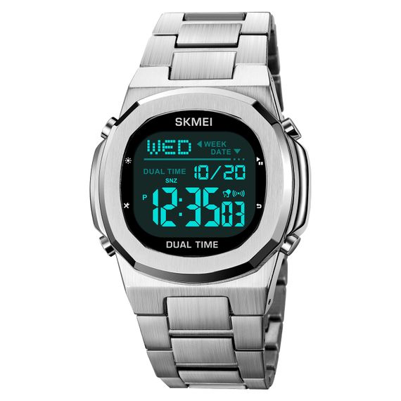 Skmei 2004SIWT Silver-White | Зображення 1