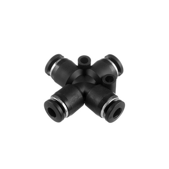 Цангове з'єднання Х-подібне для поліуретанових та ін. шлангів 4 мм INTERTOOL PT-2365 | Зображення 1