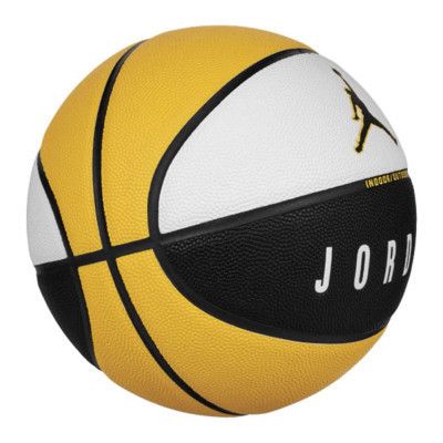 Мяч баскетбольный Nike Jordan Ultimate 2.0 8P Deflated білий, чорний, жовтий Уні 7 J.100.8254.153.07 | Зображення 1