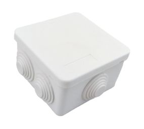 Распределительная коробка 85*85*50 IP55 PP RAL9016 Ny95000752