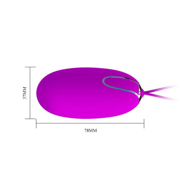 Віброяйце - Pretty Love Joyce Vibrating Egg Purple | Зображення 2