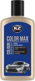 Поліроль восковий для кузова K2 Max Color синій 250 мл (K020BLUE)