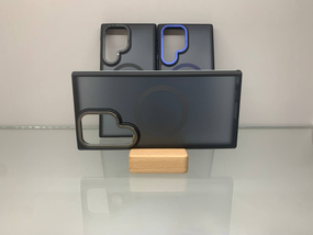 Samsung Galaxy S23 Ultra протиударний чохол Armor MagSafe Matte сірий