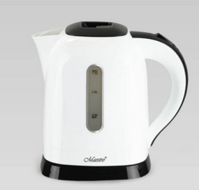Електрочайник 1,5л 1850-2200W (диск) білий MR-034-WHITE Maestro
