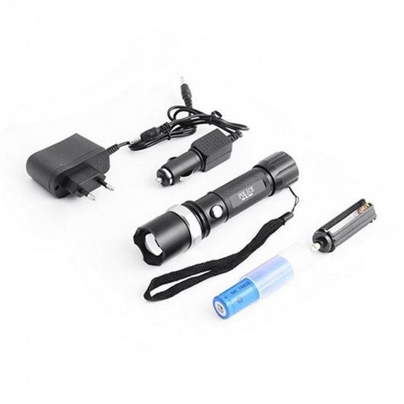 Ударопрочный водонепроницаемый фонарь Bailong, Сильный фонарик, Карманный тактический фонарик FM-17 | Зображення 4