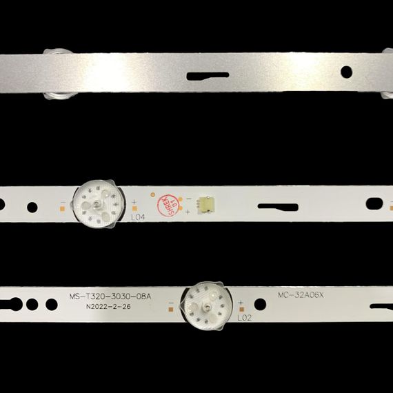 LED підсвітка TV 32" inch 575mm 6-led 3V MS-T320-3030-08A MC-32A06X MC-32A06 2шт. | Зображення 2