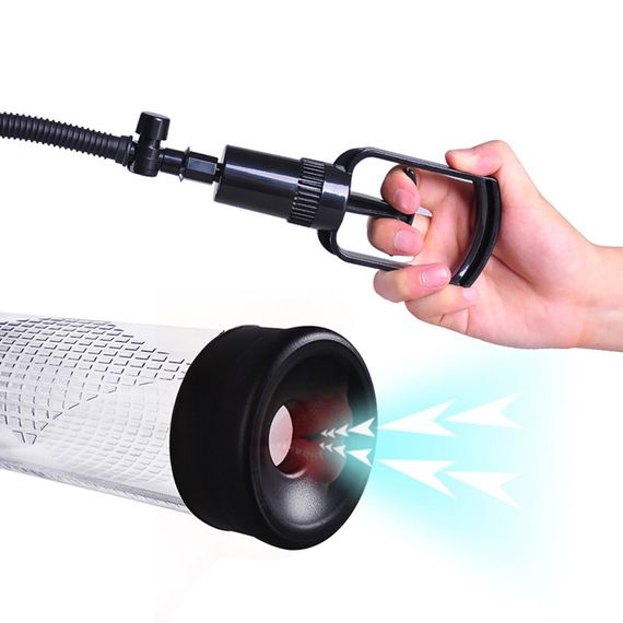 Вакуумна чоловіча помпа з ручним насосом Penis Pump — MAN POWERUP Sex Aura | Зображення 3