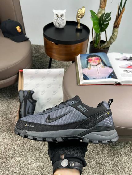 Чоловічі кросівки New Rivah Gore-Tex Grey Black (топ якість) | Зображення 5