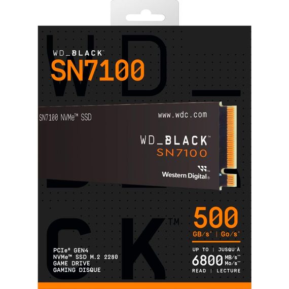 Накопичувач SSD M.2 2280 500GB SN7100 WD (WDS500G4X0E) | Зображення 2