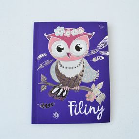 Блокнот 4Profi  "Filiny" grape 40 арк. формат А6 903726