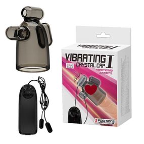 Насадка на головку с вибрацией Vibrating Crystal Cap 1, BI-014629 Sex Aura