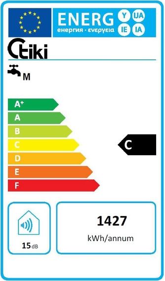 Водонагрівач Tiki TGR 700171 50 л, 2 кВт, "мокрий" ТЕН, вертикальний, циліндричний, білий (TGR50N_PRIMEM50) | Зображення 1