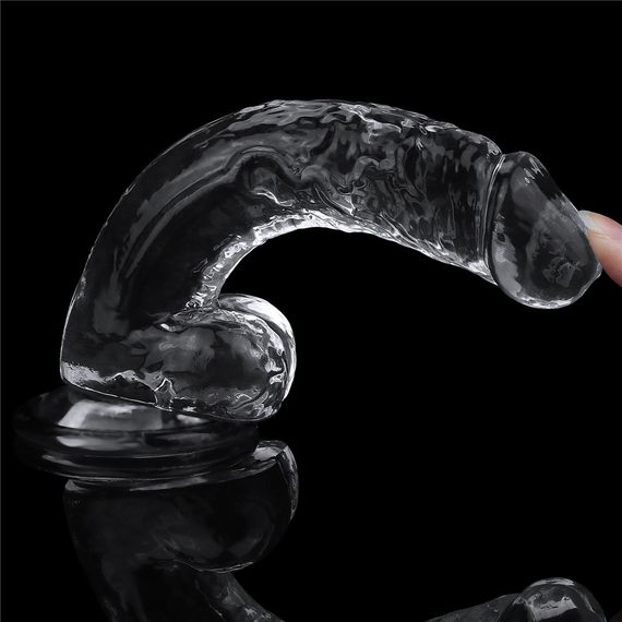 Фалоімітатор - Flawless Clear Dildo 7.5" Clear Sex Aura | Зображення 5