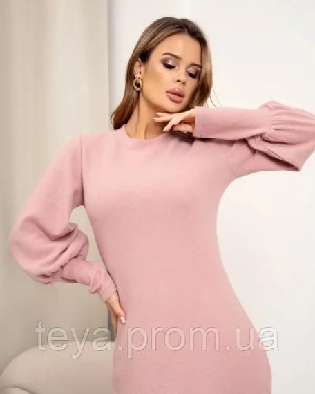 Плаття для жінок колір рожевий розміри S, M FI_009360 | Зображення 3