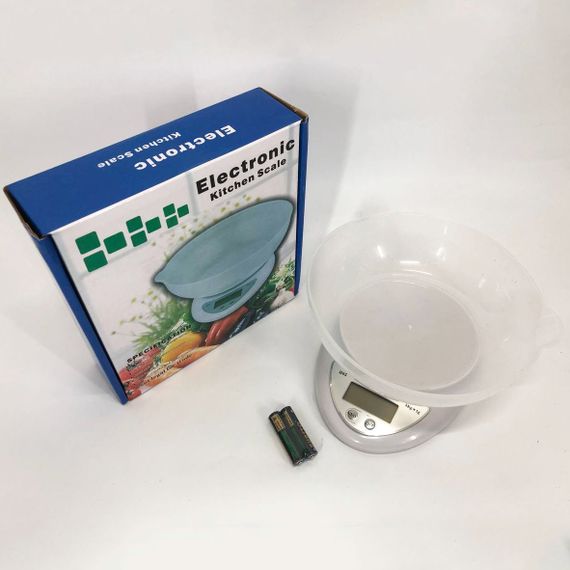 Кухонные весы до 2 кг B05A 1г до 5кг / Кухонные электронные весы / NH-953 Компактные весы | Зображення 6