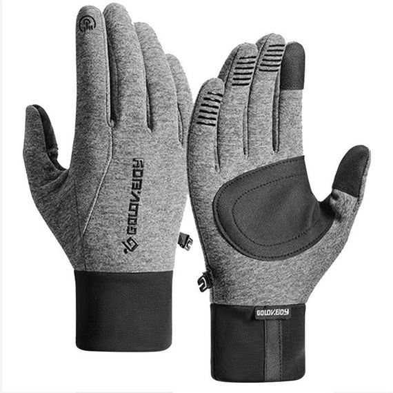 Рукавички сенсорні Golove joy (L) Anti-Slip 2023 Сірий | Зображення 1