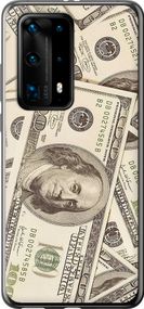 Чехол на Huawei P40 Pro Plus Доллары "3016u-1917-17620"