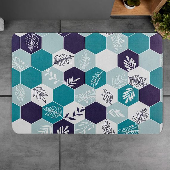 Вологопоглинаючий килимок шестикутники 38*58CM*3MM (D) SW-00001562 | Зображення 4