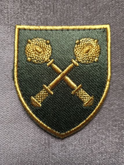 Шеврон Міністр оборони України /Золото/ (оригінал)