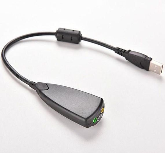 Універсальна USB звукова карта з проводом (Sound Card Adapter) | Зображення 2