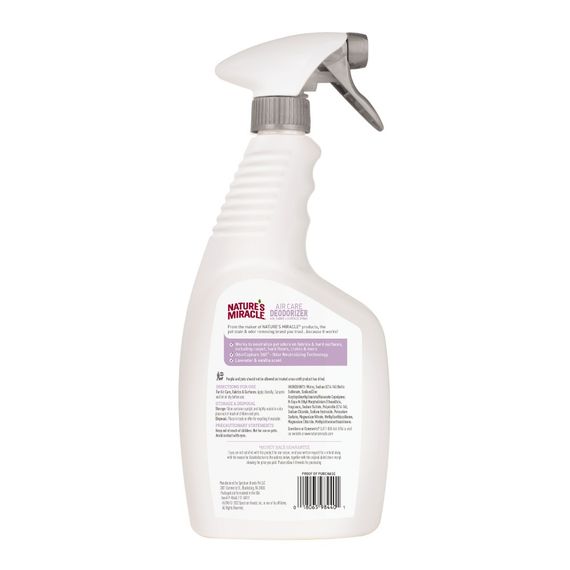 Дезодоруючий спрей Natures miracle Lavender      709мл | Зображення 1