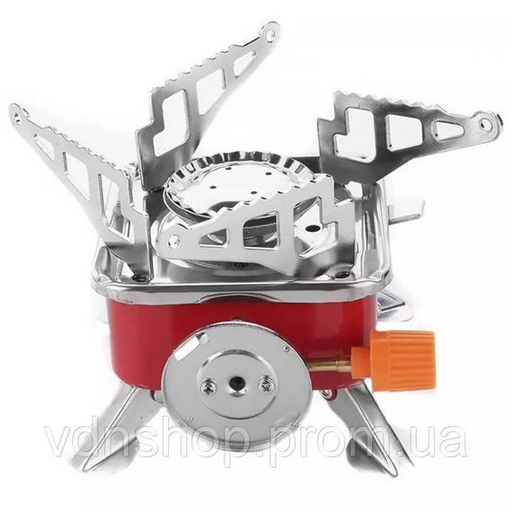 Економічна газова плита Портативна газова плита для солдатів, Газовий пальник кемпінговий GW-69 | Зображення 6