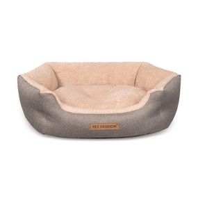 Лежак Pet Fashion BRIG для собак кавовий, 58*48*20
