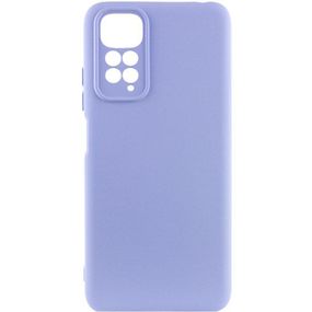 Чохол Silicone Cover Ummi Lakshmi Full Camera (AA) для Xiaomi Redmi Note 11 (Global) / Note 11S Бузковий / Dasheen