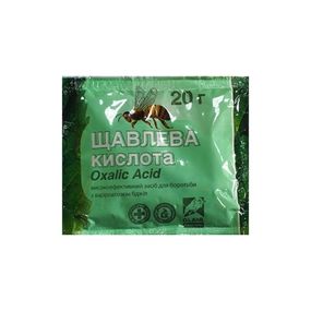 ЩАВЕЛЕВАЯ КИСЛОТА🇪🇦 (Испания) (20 г.-10 доз) - от варроатоза пчел