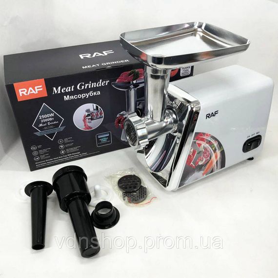 М'ясорубка з нержавіючої сталі з насадками, Потужна універсальна м'ясорубка 'ясорубки для ковбаси MB-61 | Зображення 7