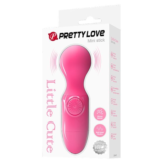 Мини-вибратор Pretty Love Little Cute розовый, 3.8 см sexstyle | Зображення 9