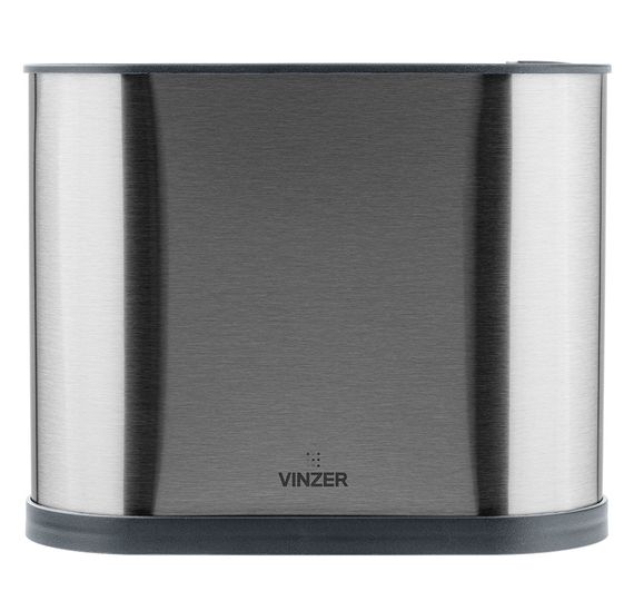 Підставка для столових приладів Vinzer 50233, металева, органайзер для кухні, тримач | Зображення 1